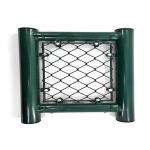 2.4m High Plastic Coated Chain Link Fencing Protection Facility Security Frame for sale