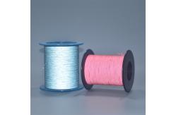 China 1.0mm Embroidery Reflective Thread gray light reflective thread supplier