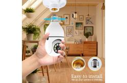 China Wireless WiFi Light Bulb Camera Security 2MP 1080P HD Wireless Security Camera supplier