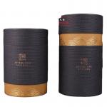 Round Kraft Paper Tube Box , Cardboard Cylinder Box With UV Coating Varnishing for sale