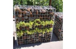 China Galvanized Welded 3mx1mx1m Gabion Box Wire Mesh For River Bank Retaining Wall supplier