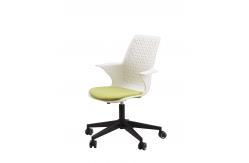 China OEM & ODM Plastic Office Chairs With 360 Swivel Writing Pad supplier