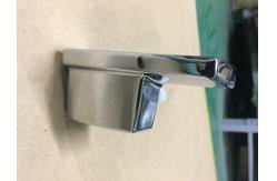 China Universal Toilet Flush Handle , Silver Curved Rod Shaped Side Mount Toilet Handle supplier