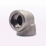 Forged Copper Nickel Elbow CUNI 9010 90 Degree Socket Elbows 2 3000# Pipe Connection for sale