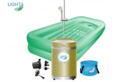 China Intelligent Portable Inflatable Bathtub Water Heater Set supplier