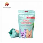 Eco Friendly Pet Food Flat Bottom Pouch Bags with Zipper for sale