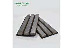 China Edge to Edge 13mm Customized 26kg/pcs Soundproof Polyester Fiber Room Acoustic Panels supplier