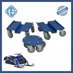 1500LBS Steel  Snowmobile Flat Dollies Mover V Grooved 8x10 Inch Plate for sale