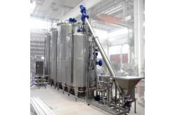 China Homogenizing Beverage Processing System Small Scale Fruit Juice Processing Equipment supplier