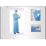 No Stimulus Disposable Isolation Gowns Infection Control Pp / Sms Material Feeling Soft for sale