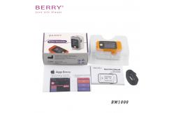 China Battery Fingertip Pulse Oximeter Pulse Blood Oxygen Monitor 25 - 250BPM supplier