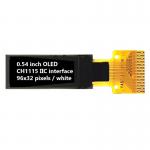 0.54 Inch I2C OLED Displays 96x32 Pixels 60cd/M2 All Viewing Angles for sale