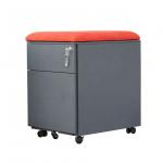 File Storage 2 Drawer Full Steel  Metal Mobile Pedestal for sale