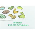 Oil Proof Dinosaur PVC Vinyl Stickers For Scrapbook for sale