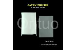 China Game Catan Matte Sleeves Cpp Front Clear Catan Card Protectors supplier