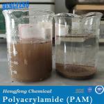 PAM Anionic Polyacrylamide Powder For Factory Sludge Dewatering Treatment for sale