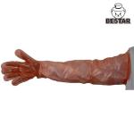 29X83 Extra Long Polyethylene Disposable Gloves For Veterinary for sale