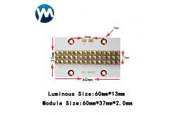 China Customized UV LED Lamp 120w 3535 SMD Quartz Lens For UV Printer supplier
