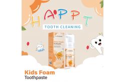 China Orange Flavor Children Teeth Cleaning Mousse Mouth Foaming 50ml supplier