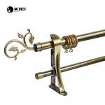 25/19MM Patterned Iron Pipe Curtain Rod For House Decoration for sale