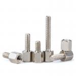 Copper Nickel Plating Stainless Steel Flat Head Screws Hexagon Brass Bolt for sale