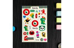 China Professional Custom Paper Stickers 157gram Custom Kraft Stickers supplier