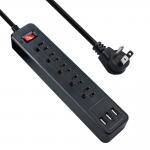 USB C Smart Charger Lightning Protection Plug , Surge Protector Power Strip 10KA