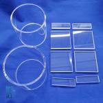 High Temperature Corrosion Resistant Optical Window Quartz Sheet Penetrates Ultraviolet Fused Quartz for sale
