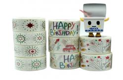 China No Residue Foil Washi Tape For Handicraft Scrapbook supplier