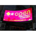 GOB Curved Indoor Multi Color RGB LED Display , SMD2020 Digital LED Screen Panel for sale