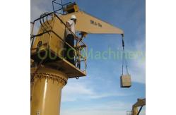 China 13.5m Fixed Boom 5t CCS Hydraulic Jib Marine Cranes supplier