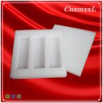 White High Density EPE Foam Packaging Styrofoam Shipping Box With Inserts