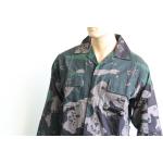 Polyester Cotton Philippine Police Security Uniform In Woodland Camou For Training for sale