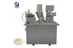 China Semi Automatic Capsule Filling Machine With Low Noise Vacuum Pump supplier
