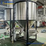 Feed Vertical Drying Mixer for Moist Feed Granules Dehydration for sale
