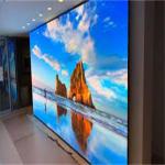 Carbon Fiber Advertising LED Screen IP65 Rated 8mm Pixel With Adjustable Brightness