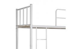 China 1900*1650mm 2 Tiers Dormitory Metal Bunk Bed Frame supplier