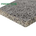 Meeting Room High Density Soundproof Panel Cementitious Wood Wool Ceiling 600*2400mm for sale