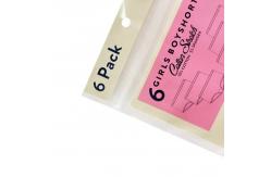 China PET / CPP Plastic Custom Printed Zipper Bags For Socks Underpants Underwear Packing supplier
