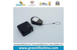 China Two Size Square Black Anti-Theft Retractable Recoilers for Exhibition supplier