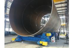 China Steel Wheel Conventional Pipe Welding Rotator 600t Column Monopile Traveling Turning Roll supplier
