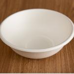 500ml Disposable Compostable Bagasse Bowls Bowl With Lid Biodegradable for sale