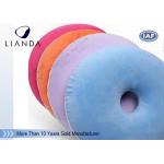 Cutomized memory foam cushion / donut hemorrhoid seat cushion , High density for sale