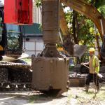 Foundation Drilling Tools Bit Carbide Rock Teeth Drill Rig Bucket 600mm
