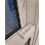 OEM Up And Down UPVC Double Hung Window Slim Frame