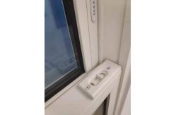 China OEM Up And Down UPVC Double Hung Window Slim Frame supplier
