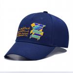 Front Panel Constructed Six-Panel Baseball Cap with Matching Fabric Color Stitching for sale