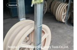 China 822mm MC Nylon Wire Conductor Stringing Pulley Blocks supplier