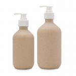 Eco-friendly 120ml Wheat Straw Plastic 120ml Bottle Used For Shampoo for sale