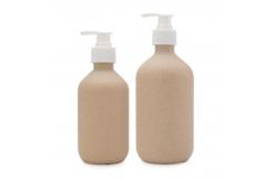 China Eco-friendly 120ml Wheat Straw Plastic 120ml Bottle Used For Shampoo supplier